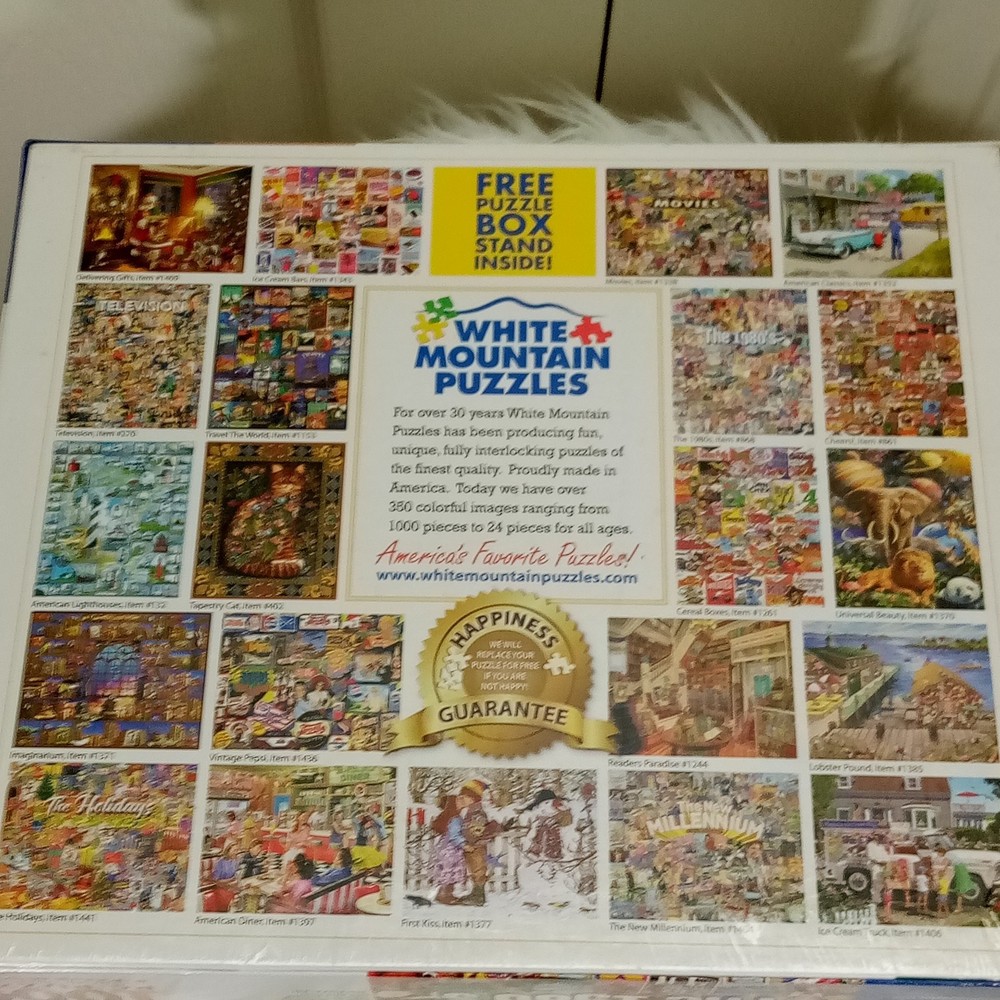 NIB White Mountain the Eighties - 1000 Piece Jigsaw Puzzle - Picture 6 of 7